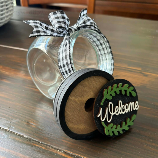 Mini Candy Jar Interchangeable Frame