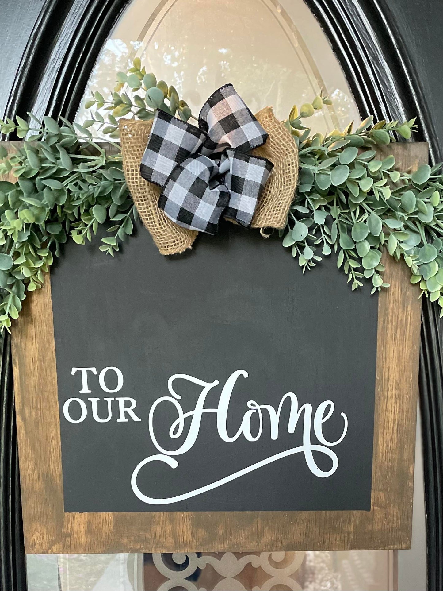 Square Double Door Hanger Signs