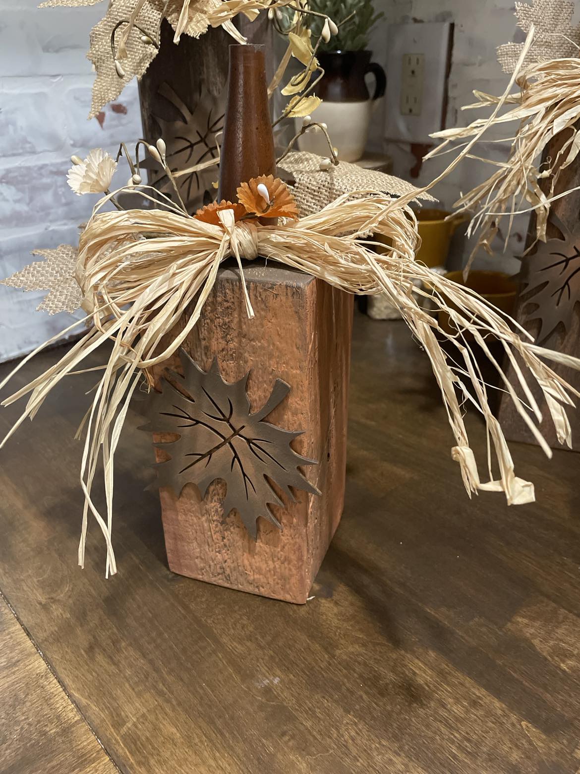 Chunky Fall Upcycled Pumpkins
