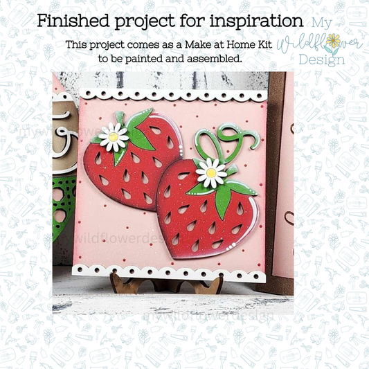 Make at Home - Sweet Berry - Square Insert