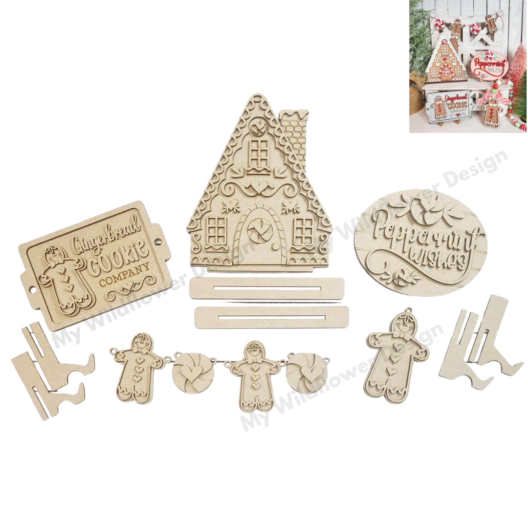 Make at Home Kit - Gingerbread Christmas Collection
