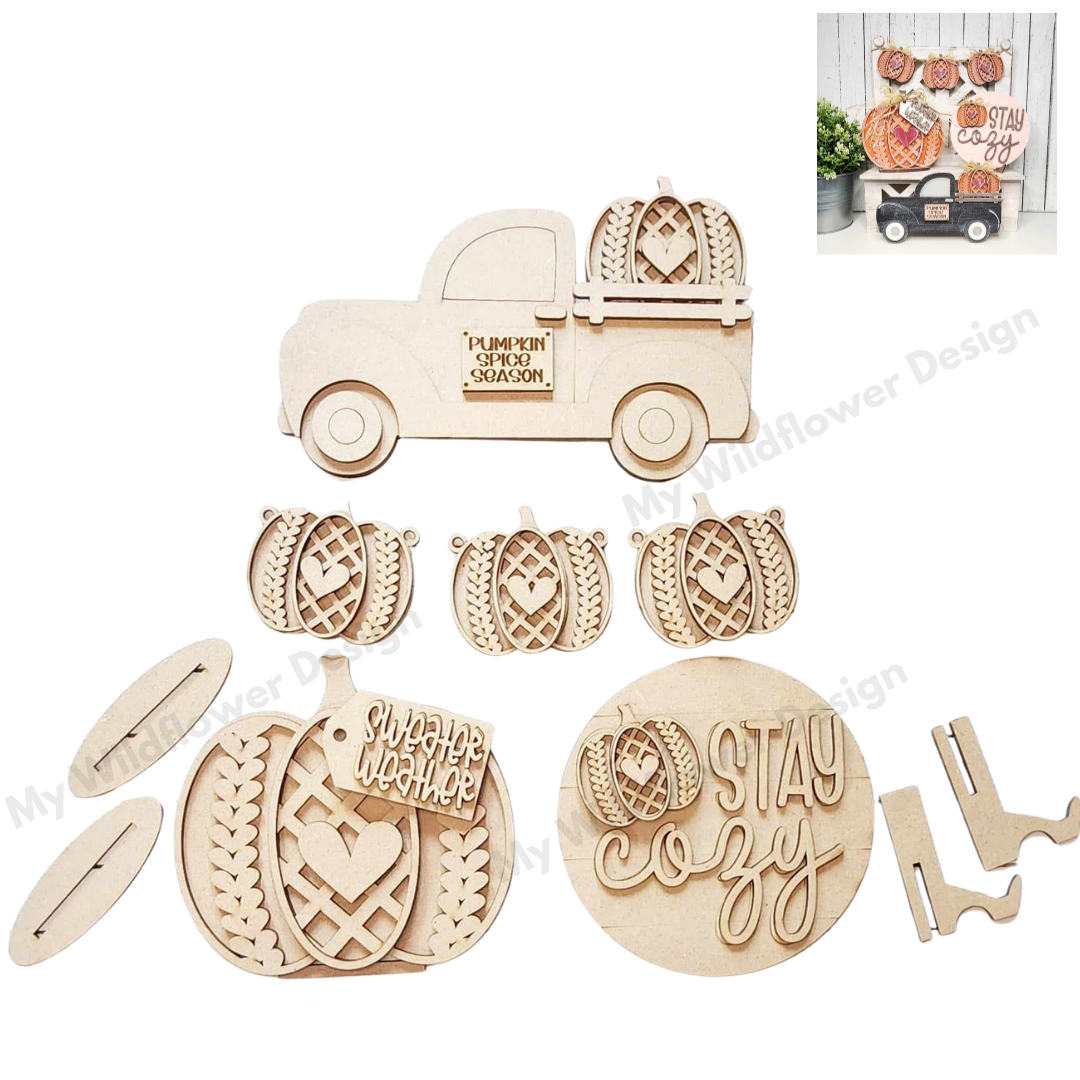 Make at Home Kit - Sweater Weather Decor Set