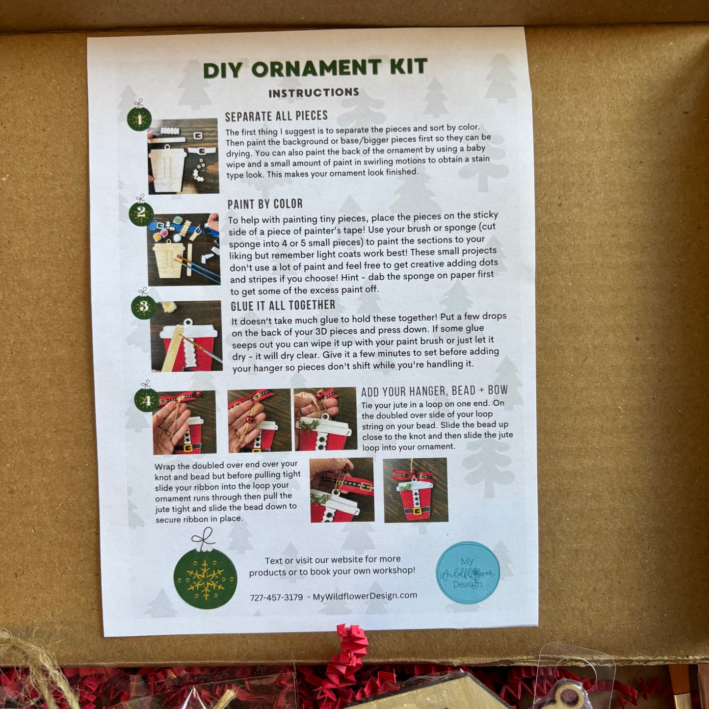 Mystery DIY Ornament Kit