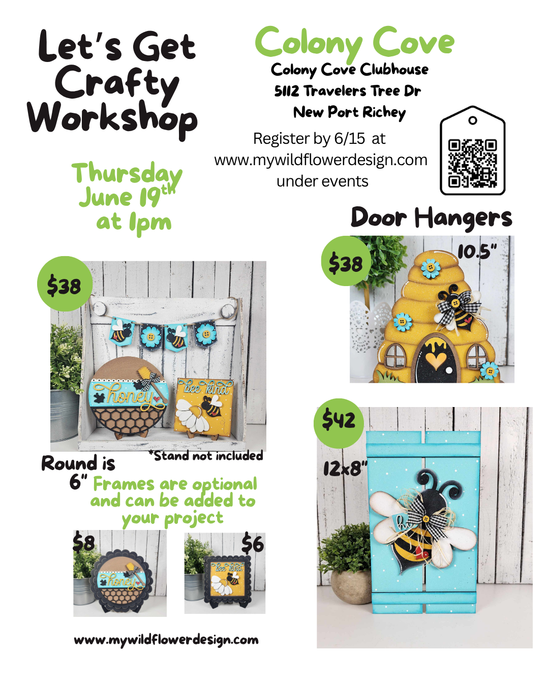 WORKSHOP - Colony Cove Honey Bee Workshop