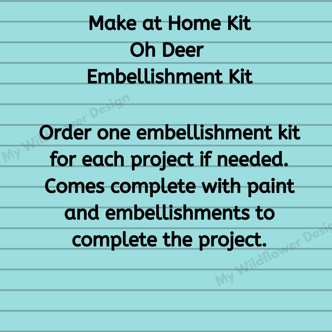 Make at Home Kit - Oh Deer Christmas Collection