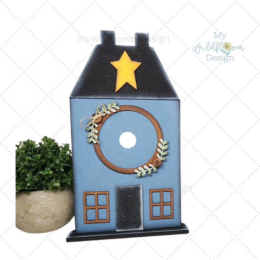 Saltbox Houses Interchangeable Frames