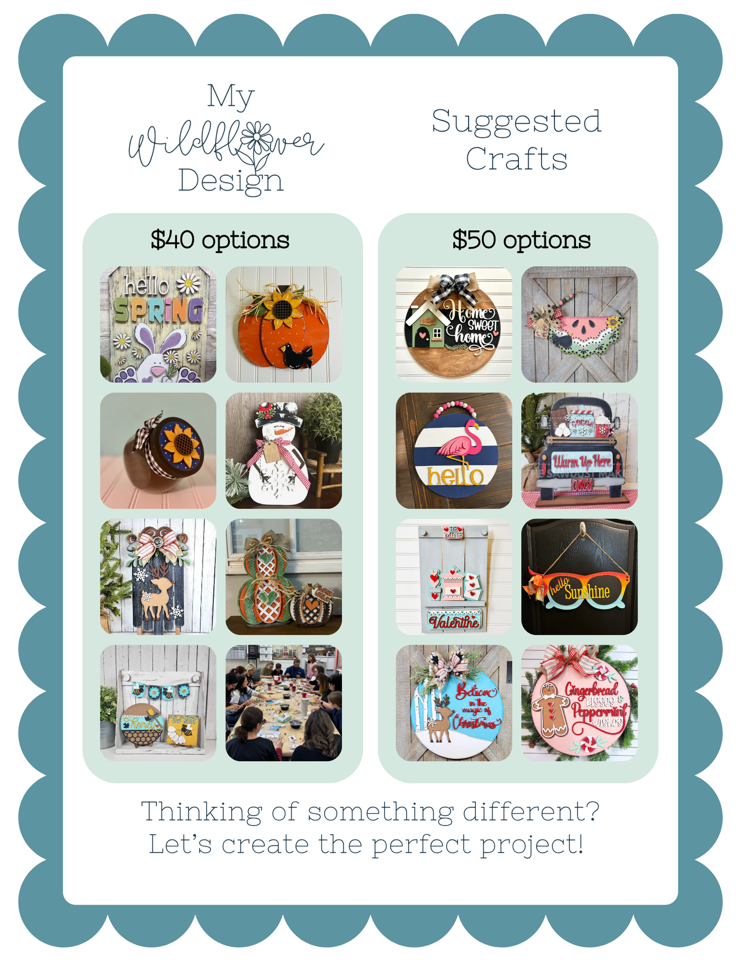 Private WORKSHOP - Book your Let's Get Crafty Workshop!