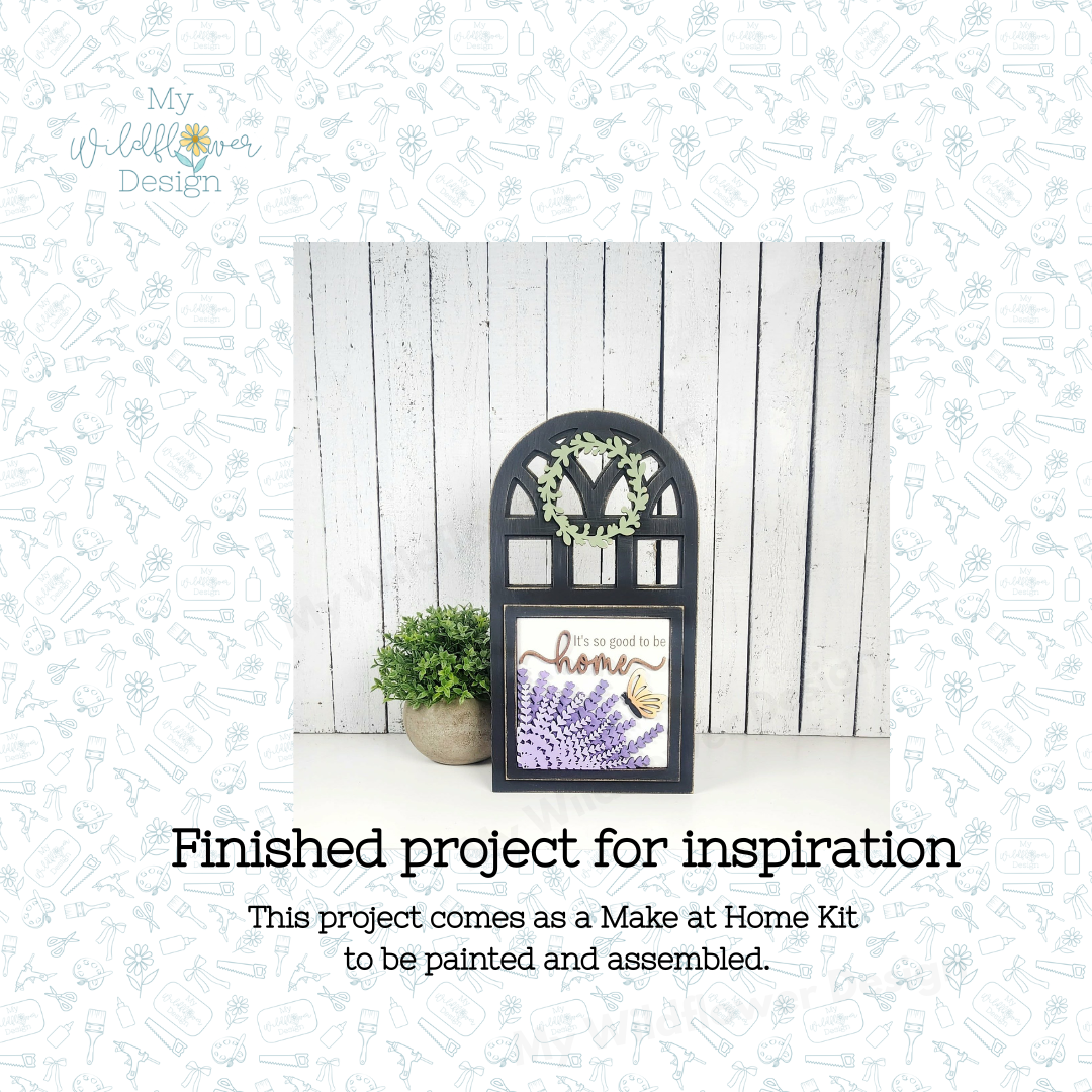 Make at Home Kit - Arch Window Interchangeable Frame