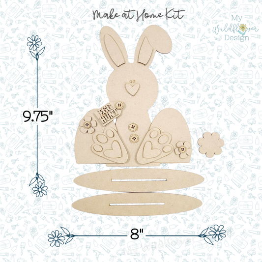 Make at Home Kit - Egg Hunt Bunny Stand