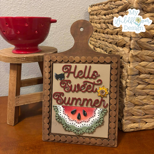Sweet Summer Interchangeable Signs