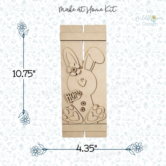 Make at Home Kit - Bunny Hop Pallet Leaner