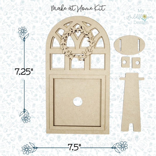 Make at Home Kit - Arch Window Interchangeable Frame