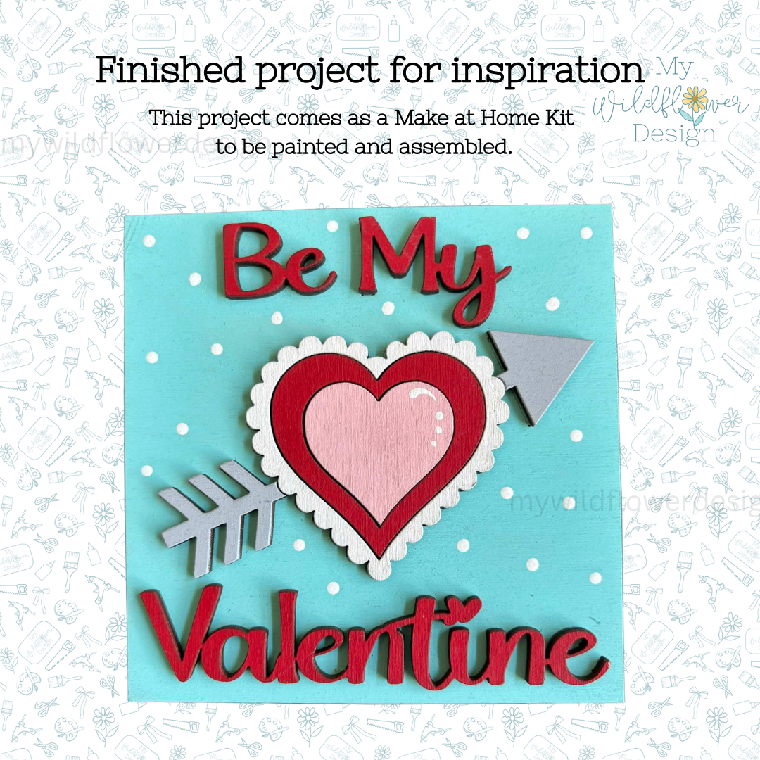 Make at Home - Love You More - Square Insert