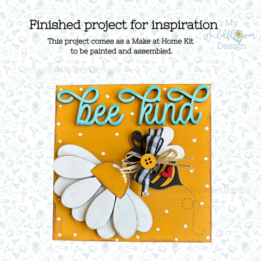Make at Home - Honey Bee - Square Insert