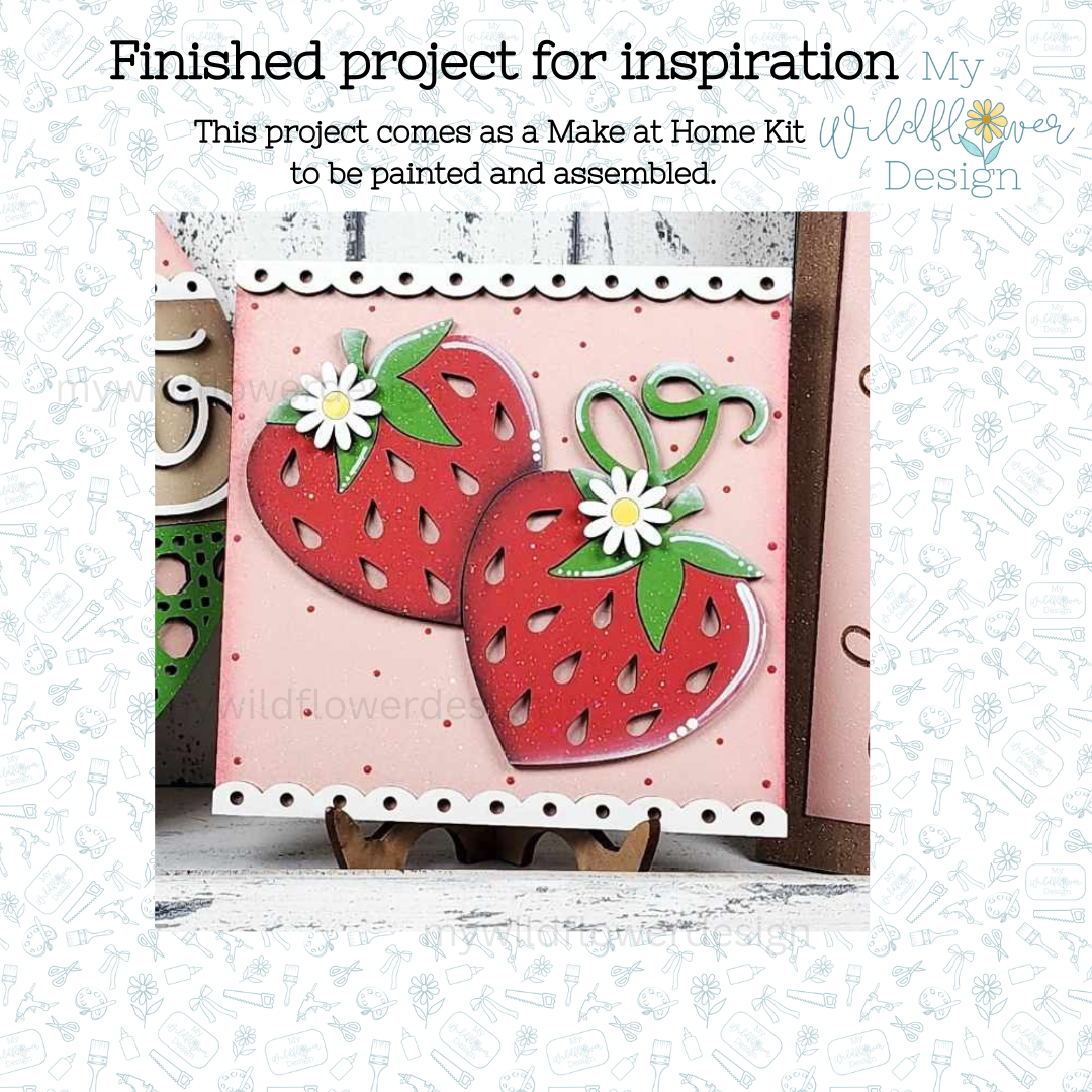 Make at Home - Sweet Berry - Square Insert