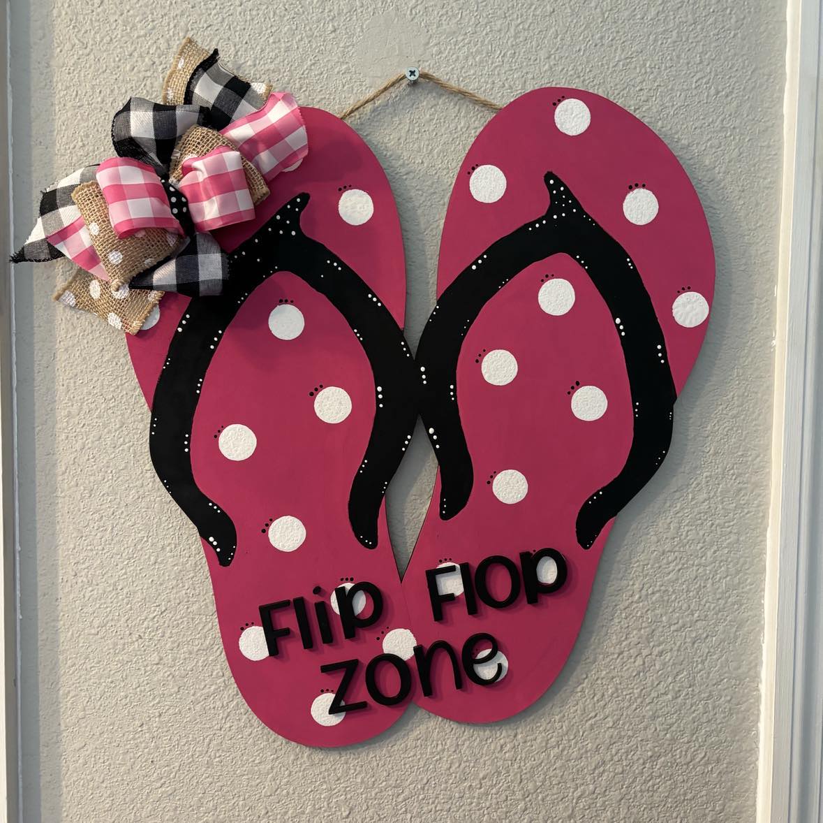 Make at Home Kit - Flip Flop Door Hanger