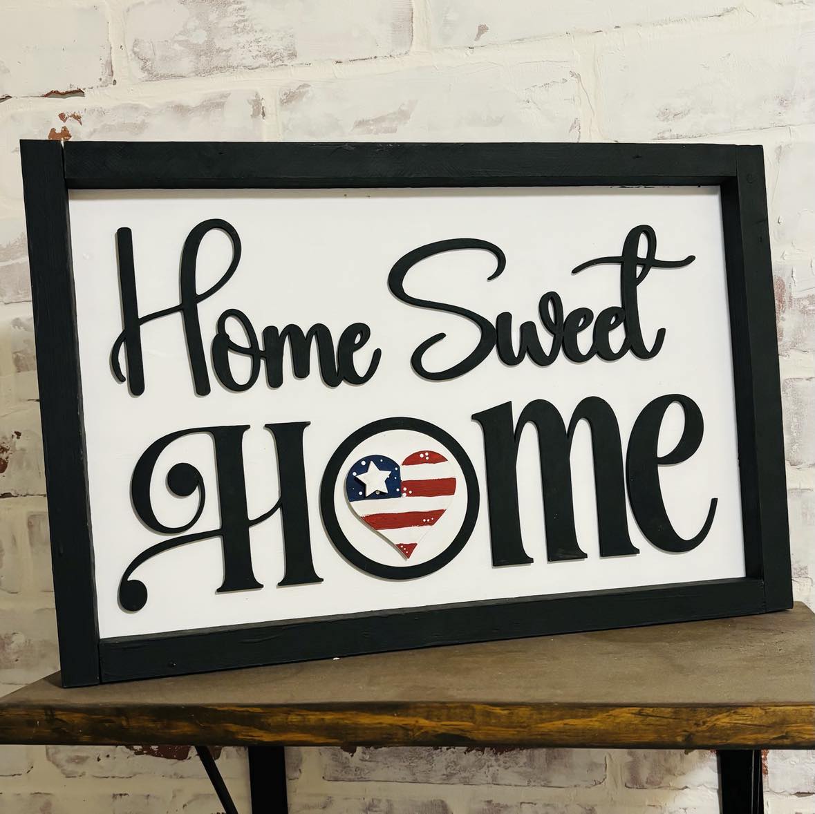 Make at Home Kit - Home Sweet Home Interchangeable Sign