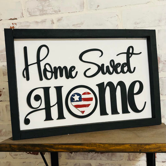 Interchangeable - Home Sweet Home Sign