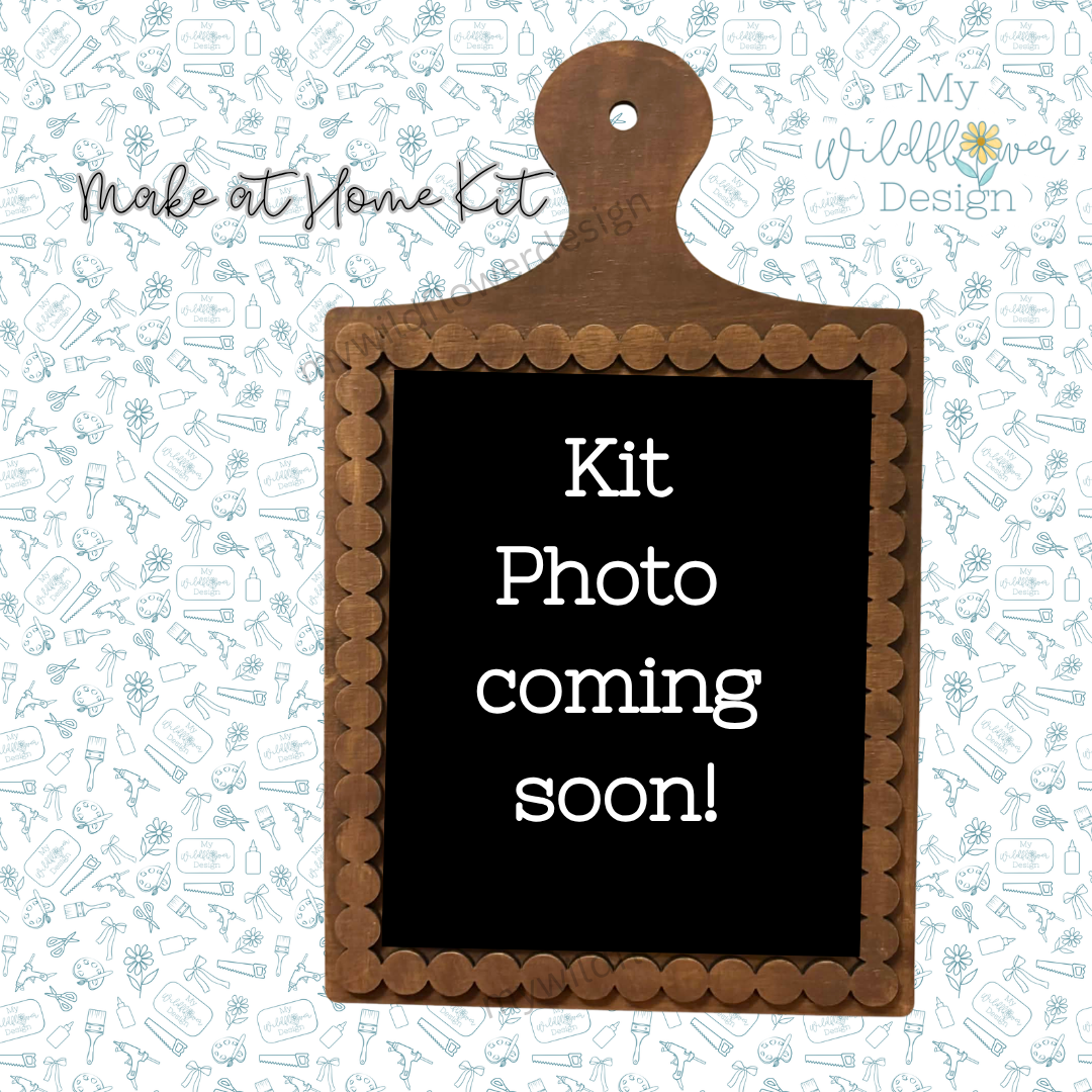 Make at Home Kit - Beaded Breadboard interchangeable Frame