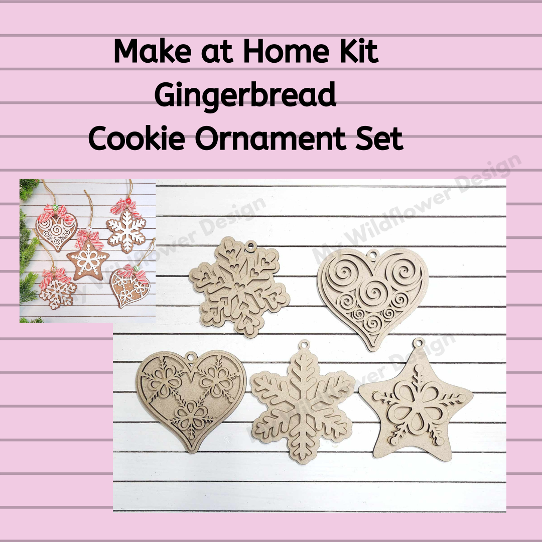 Make at Home Kit - Gingerbread Christmas Collection