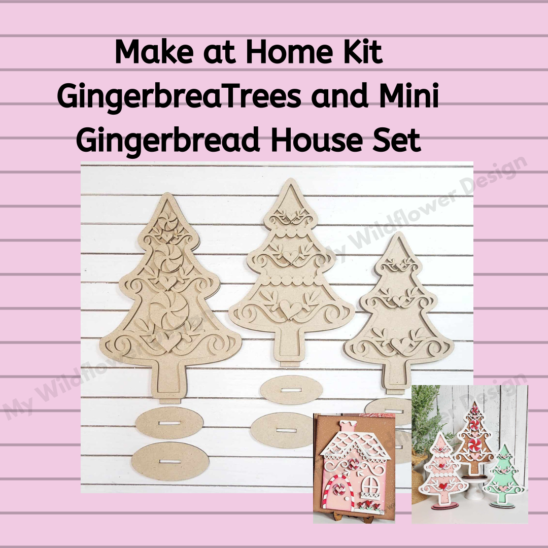 Make at Home Kit - Gingerbread Christmas Collection