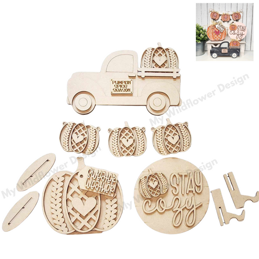 Make at Home Kit - Sweater Weather Decor Set