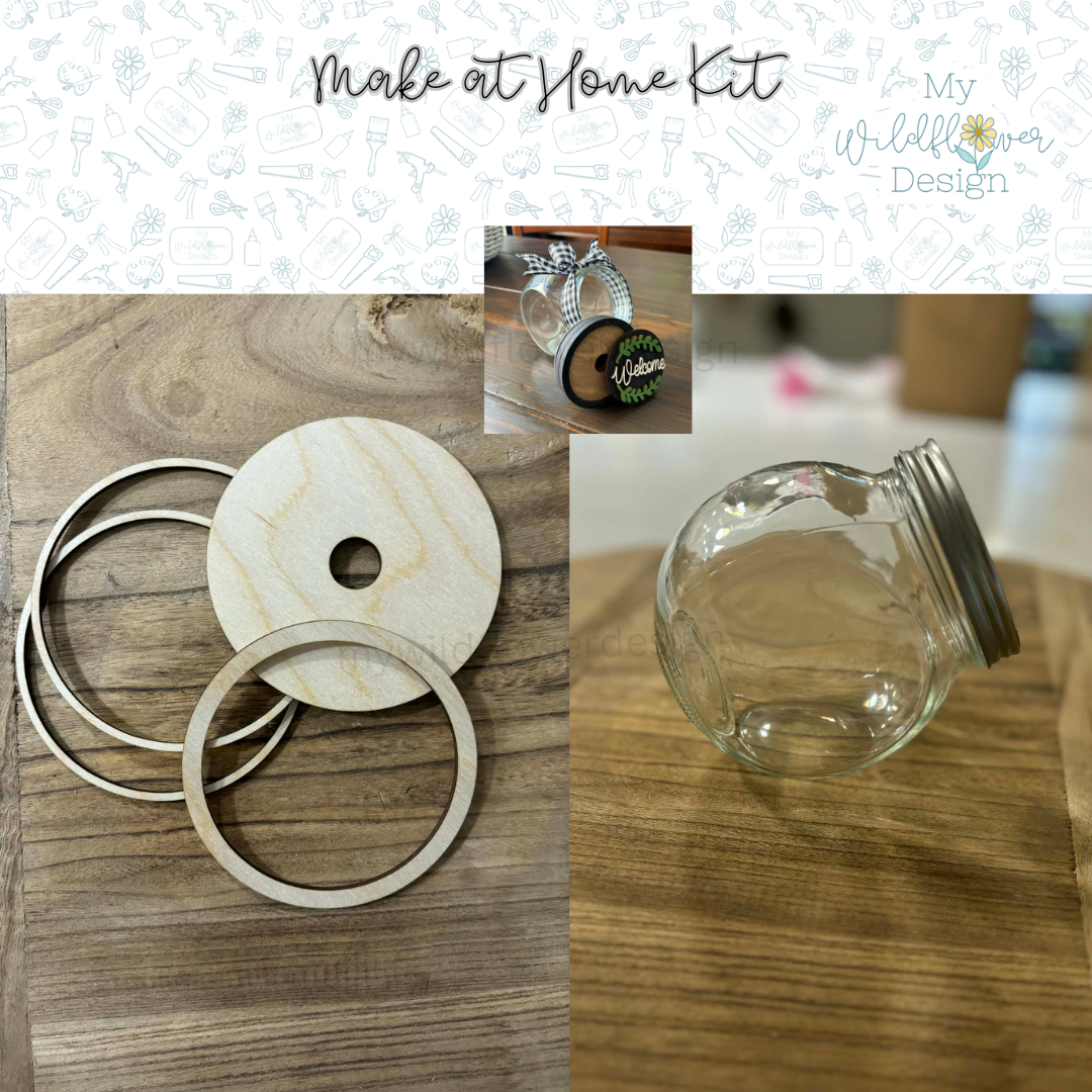 Make at Home - Mini Candy Jar Interchangeable Frame