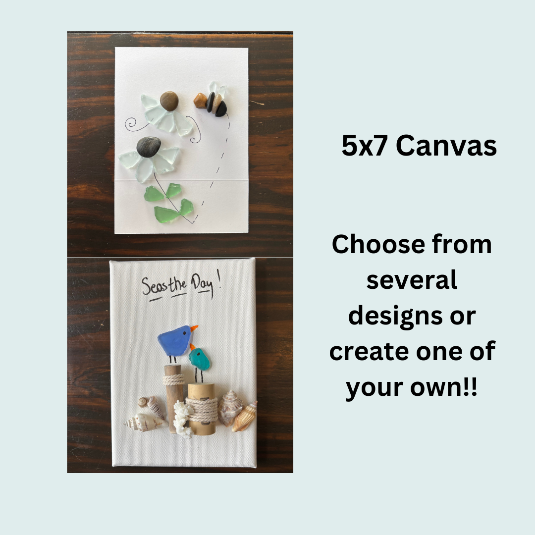 Public- Workshop - Sea Glass Canvas Class at Colony Cove
