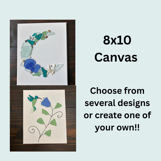 Public- Workshop - Sea Glass Canvas Class at Colony Cove