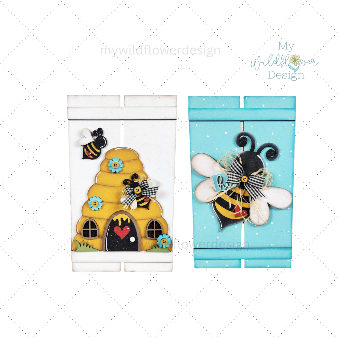 Hello Honey Bee Collection Pallet Leaner