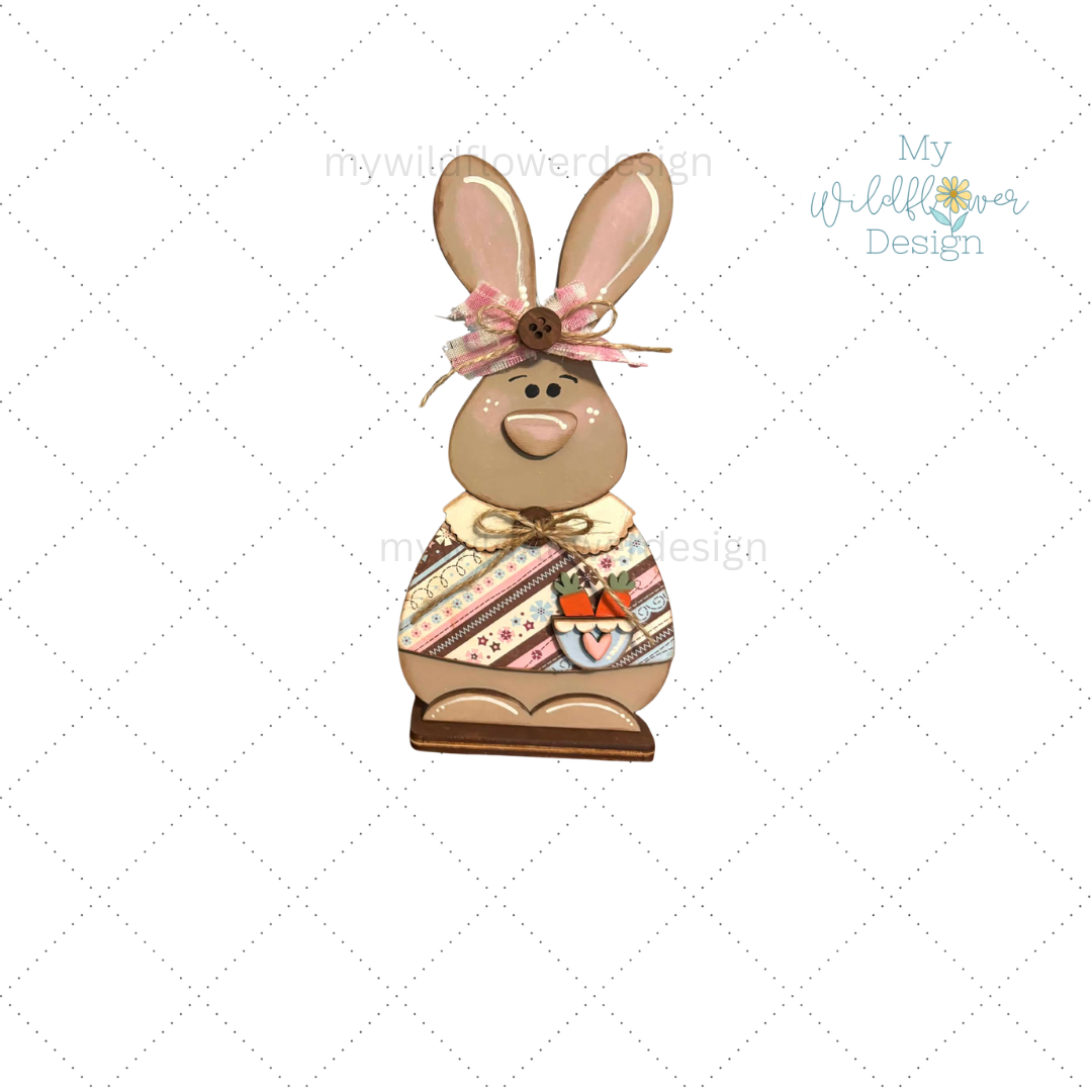 Primitive Boy & Girl Bunny