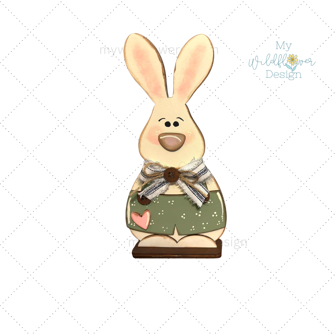 Primitive Boy & Girl Bunny