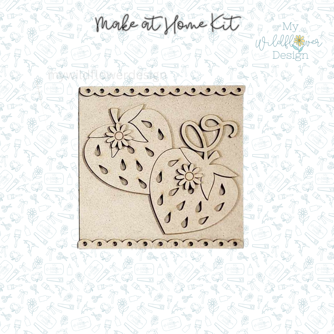 Make at Home - Sweet Berry - Square Insert