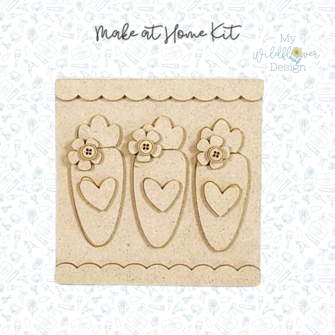 Make at Home - Carrot Trio - Square Insert