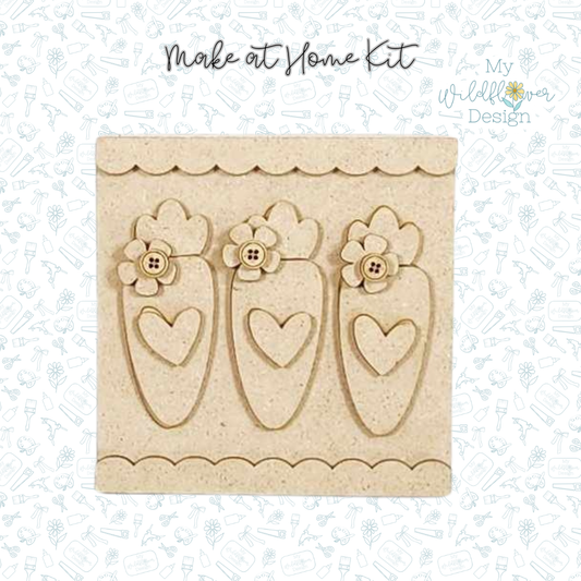 Make at Home - Carrot Trio - Square Insert
