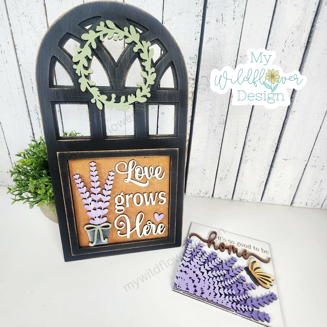 Arch Window Square Interchangeable Frame