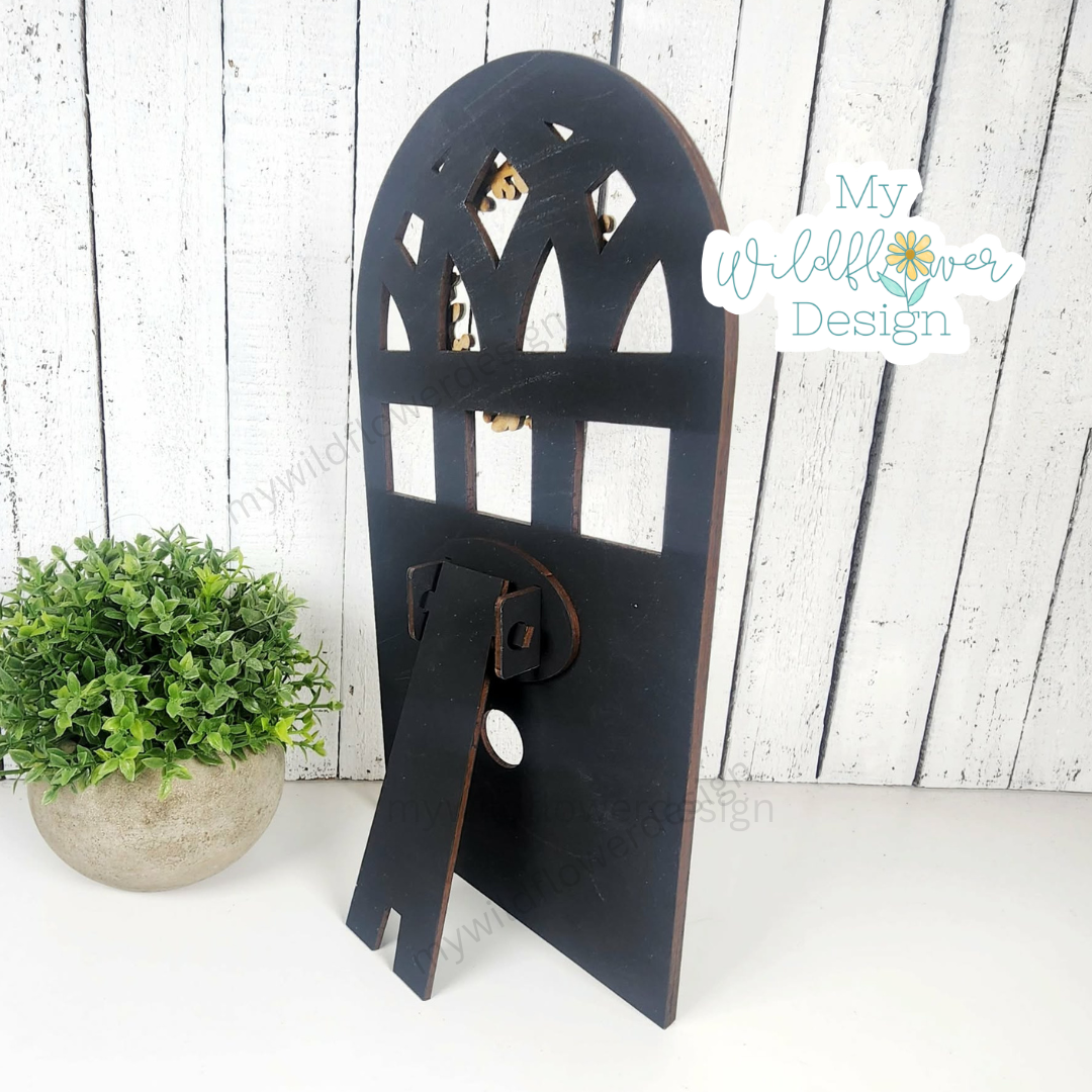 Arch Window Square Interchangeable Frame