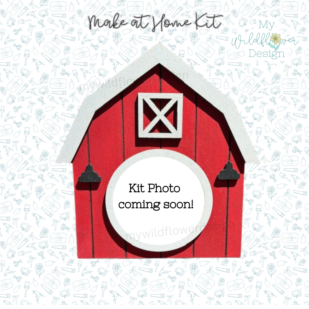 Make at Home Kit - Barn Interchangeable Frame