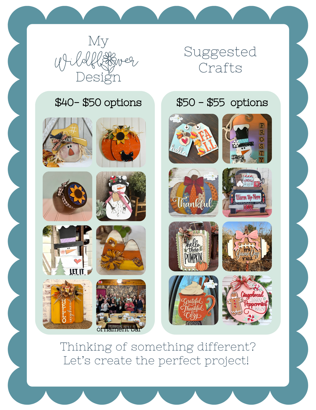 Private WORKSHOP - Book your Let's Get Crafty Workshop!
