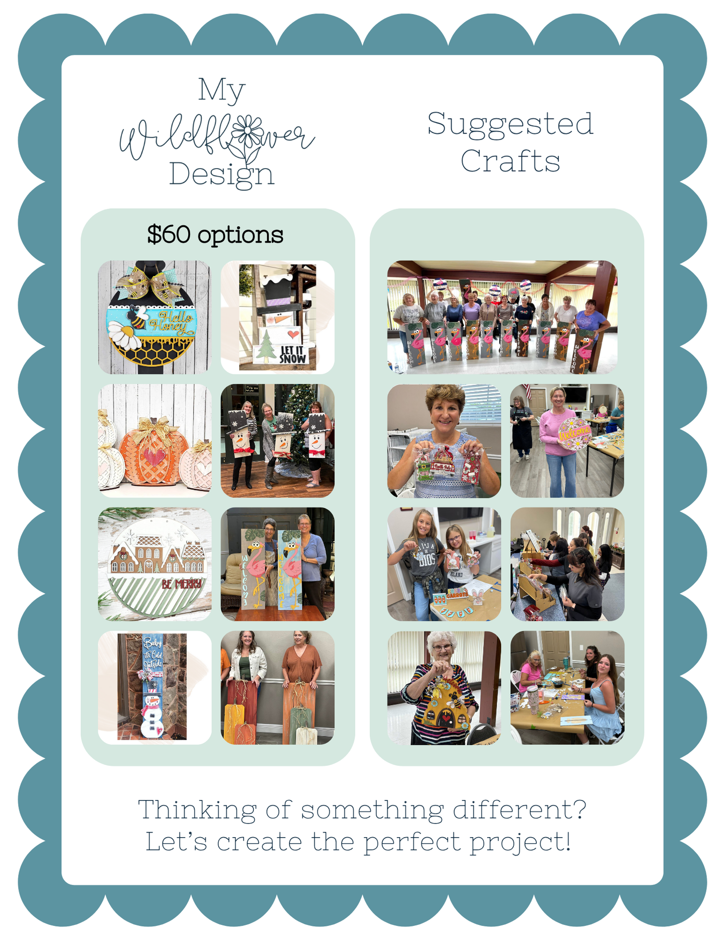 Private WORKSHOP - Book your Let's Get Crafty Workshop!