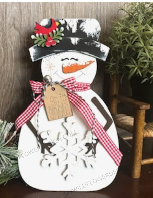 Snowman Shelf Sitter