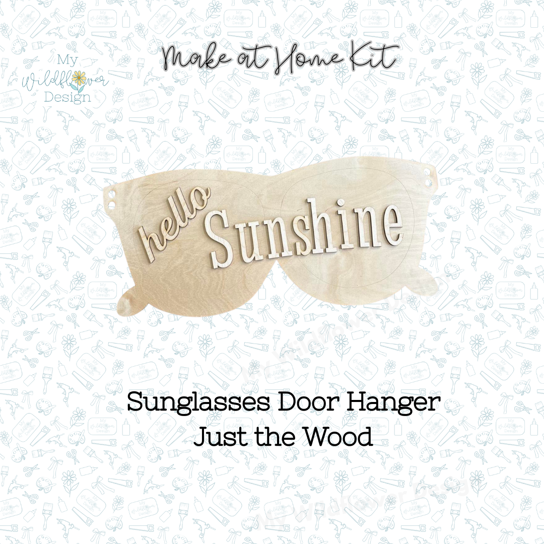 Make at Home Kit - Sunglasses Door Hanger