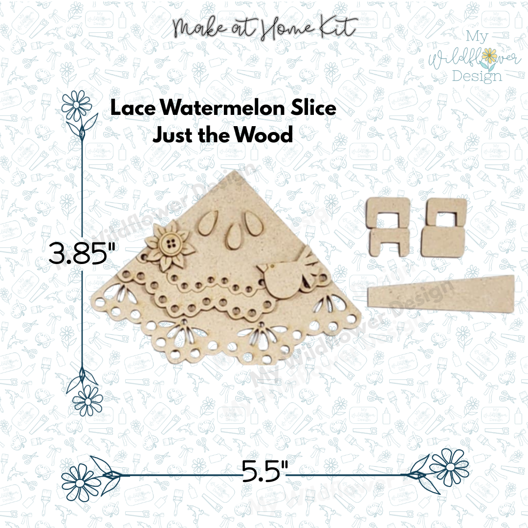 Make at Home Kit - Vintage Watermelon Decor Set/ Tray Kit