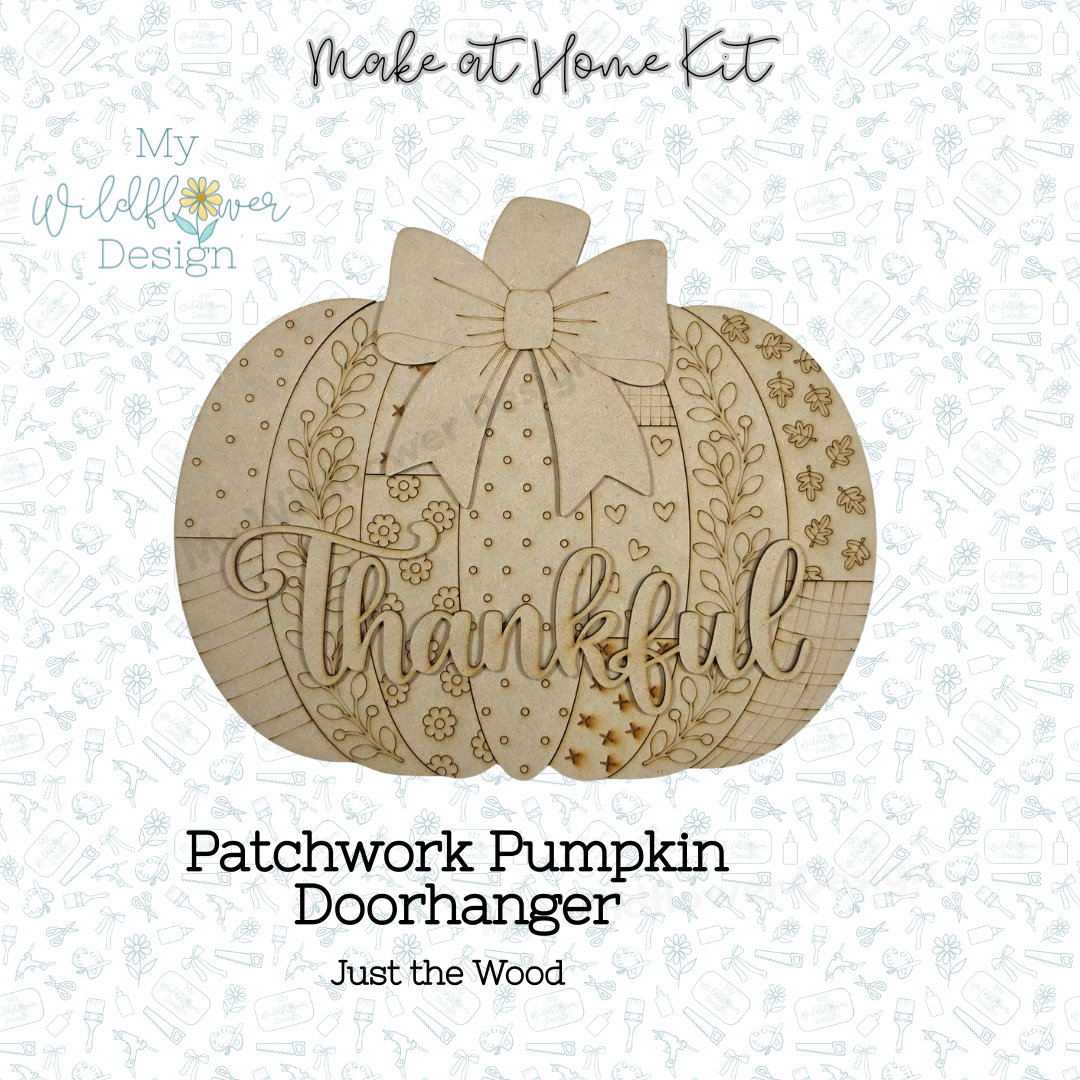 Make at Home Kit - Patchwork Pumpkin