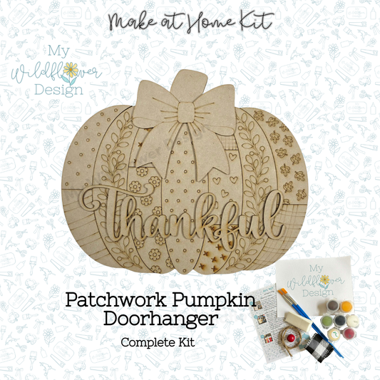 Make at Home Kit - Patchwork Pumpkin