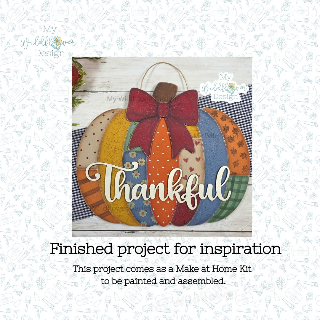 Make at Home Kit - Patchwork Pumpkin
