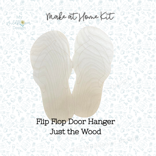 Make at Home Kit - Flip Flop Door Hanger