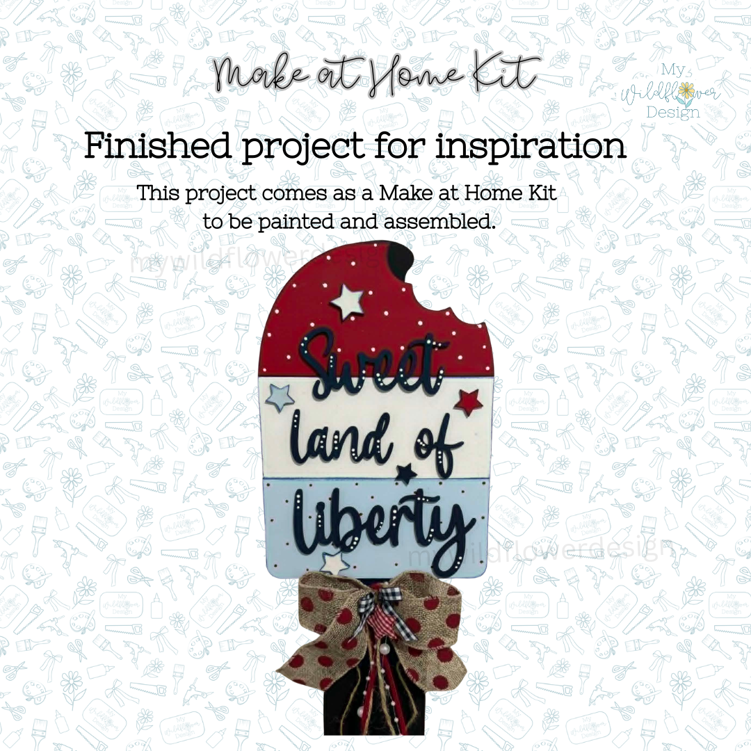 Make at Home Kit - Patriotic Popsicle