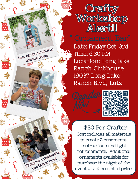 Public- Workshop - Ornament Bar at Long Lake Ranch