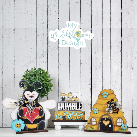Hello Honey Bee Collection Standing Decor